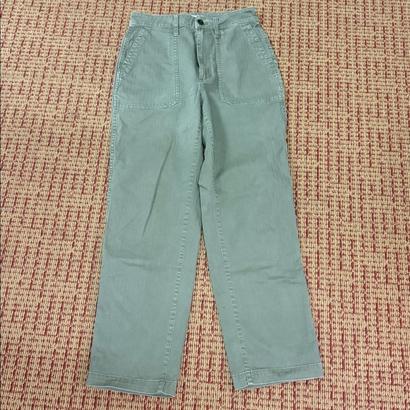Madewell utility pants faded olive green - Picture 2 of 5
